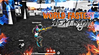 World's Fastest Free fire Beat Sync Montage Free Fire Beat Sync Montage