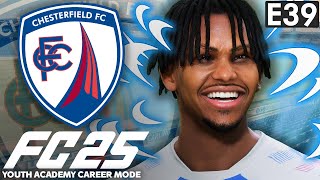 ENOS JAM IS UNLEASHED!!! | FC 25 YOUTH ACADEMY CAREER MODE EP39 | CHESTERFIELD