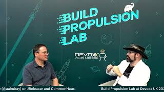 #BuildPropulsionLab at #DevoxxUK: @jbaruch with @aalmiray