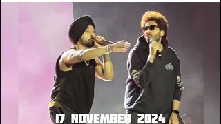 Ahmedabad live Dil-Luminati tour Diljit Dosanjh \u0026 kartikaaryan 2024 #ahmedabad  #kartikaaryan