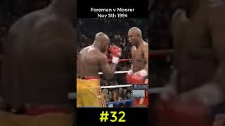 Some of George Foreman's KOs | #32 Foreman v Moorer | Fight Shorts