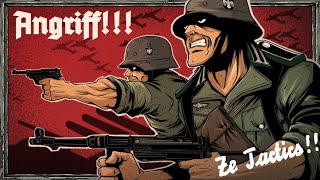 WW2 German Squad Tactics | Animated History
