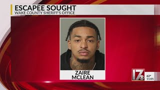 Wake County deputies looking for escaped inmate from WakeMed hospital; residents asked to stay insid