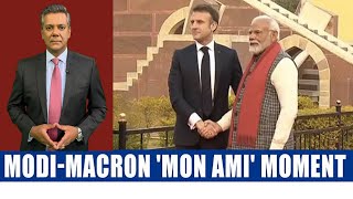 Macron In India | The Modi-Macron "Mon Ami" Moment In Jaipur Ahead Of R-Day | Left Right & Centre