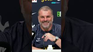 Postecoglou's response to £100m burning a hole in his pocket 😂 #PremierLeague