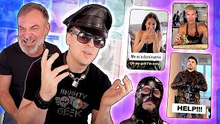 Reacting to Daddy's Kink Reels