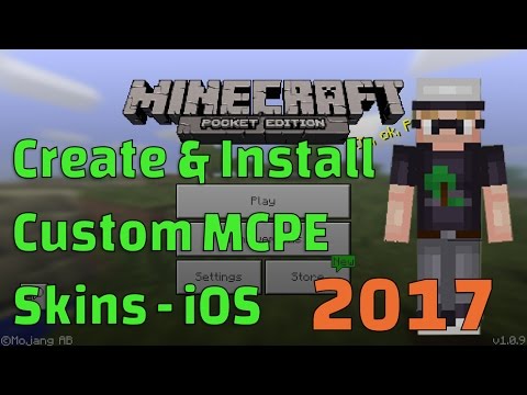MCPE Skins - Custom Minecraft Skins for iOS (How to Create and Install Your Own!!!) MCPE Skins - Custom Minecraft Skins for iOS (How to Create and Install Your Own!!!)