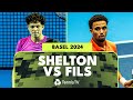 Ben Shelton vs Arthur Fils Highlights | Basel 2024