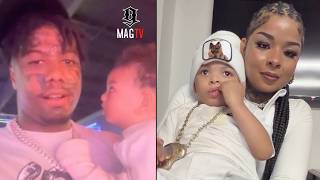 "You Lied Before" Blueface & Chrisean Rock Go Back & Forth About Junior Being His Biological Son! 👶🏽