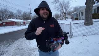 I fixed my 64 mm 4s RC Jet car and it's so awesome- full run in the street- RC Cincy