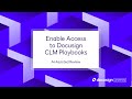 Docusign AI-Assisted Review: Enable Access to Docusign CLM Playbooks