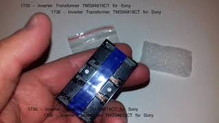 1736   Inverter Transformer TMS94819CT for Sony