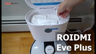 ROIDMI Eve Plus Robot Vacuum with Self-Emptying Dustbin - Unboxing, Setup and Testing