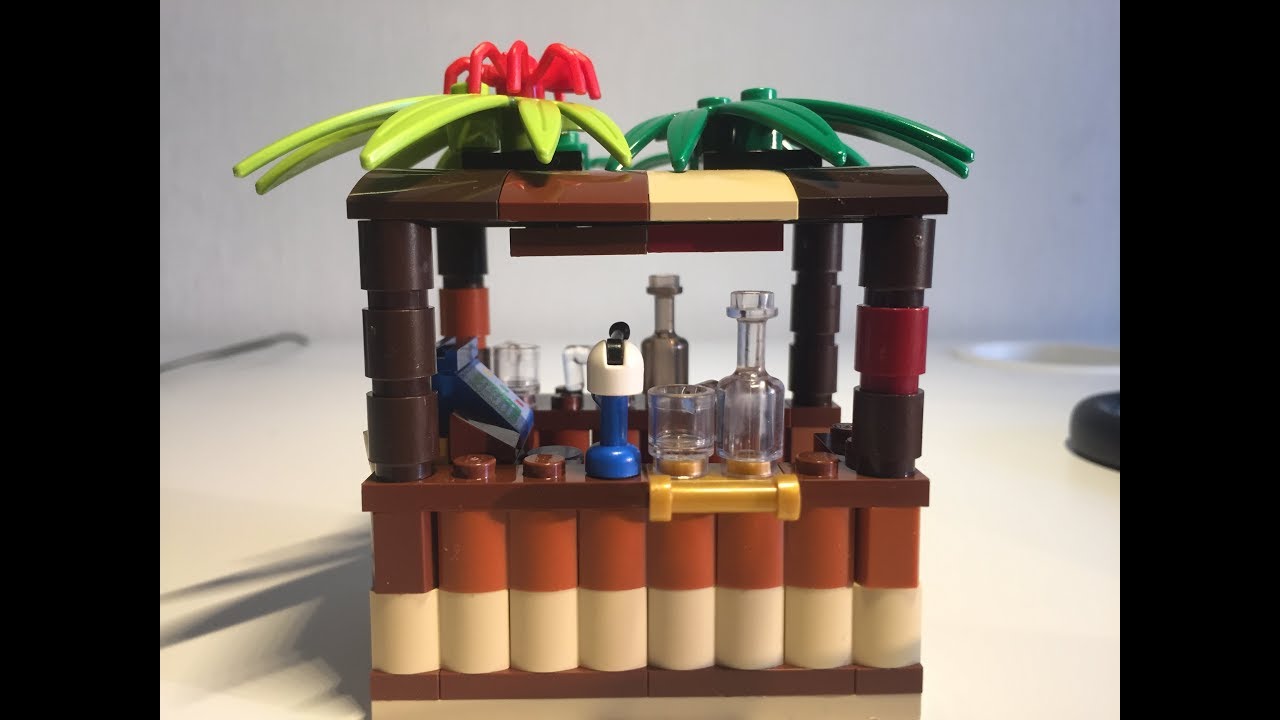 Lego Mini Beach Bar Moc Youtube