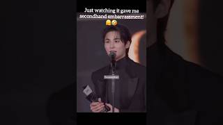 Byeon Woo-seoks hilarious moment from 2024 Asia Artist Awards! 🫠😅🤣 #byeonwooseok