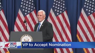 Vice President Mike Pence To Accept VP Nomination At RNC