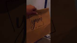 Review of yum by amna cafe | AJWA CHANIA #review #restaurant