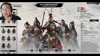 Total War Three Kingdom - Introduction as Lu Bu