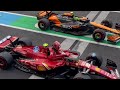 carlos sainz celebrates pole position with his girlfriend u0026 only 1 ferrari mechanic paddock bts