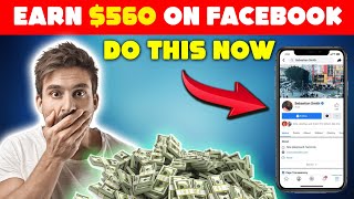 Make $560 From Posting on Facebook 🔥 Make Money Online from Home 2022