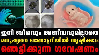 ഇനി ബീജവും അണ്ഡവുമില്ലാതെ മനുഷ്യനെ ലബോട്ടറിയിൽ സൃഷ്ടിക്കാം ; ഞെട്ടിക്കുന്ന ഗവേഷണം