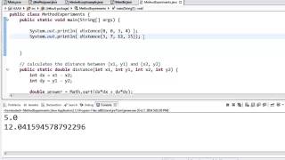 Methods with return values