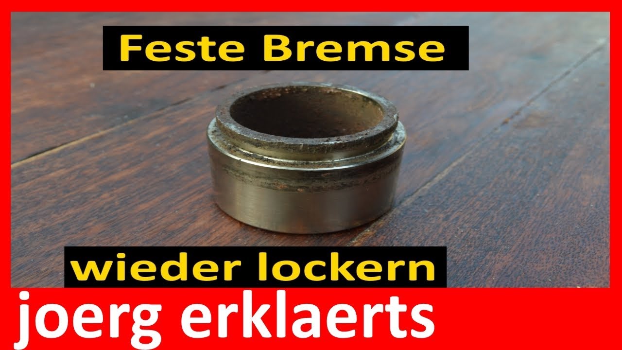 #3 Bremskolben Lockern Und Zurückstellen Ohne Teure Werkzeuge Tutorial ...