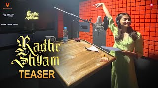 Pooja Hegde Voicing Radhe Shyam Teaser | Prabhas | Pooja Hegde | Movie Mahal