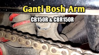 Ganti Bosh Arm yang Oblak, Honda CB150R LED dan CBR150R @SejeworksChannel1