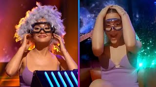 Ariana Grande's Wig FLIES OFF During Music Trivia Game