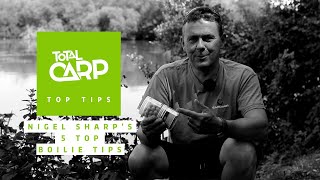 Nigel Sharp's 5 boilie fishing tips