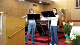 Chopsticks for two flutes and piano, arranged by Taemin Han