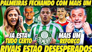 MAIS UM! PALMEIRAS FECHANDO com VITOR ROQUE e BERNABEI! ANTIS estão DESESPERADOS! \