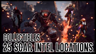 Anthem 25 Scar Intel Locations - Bastion Collectibles Challenges (No Stone Unturned Guide)