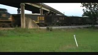 CSX Q-610 Coming Into Notasulga, Al