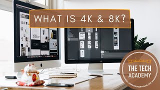 What is 4K and 8K? Explained Simply for Beginners by The Tech Academy