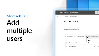 Add multiple users