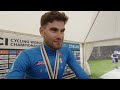 filippo ganna interview at the finish glasgow uci world championships itt 2023