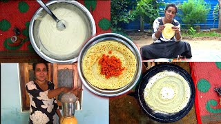 யாழ்ப்பாணத்து முறைப்படி தோசை 🤗 | Jaffna village cooking | food recipe @skvlog4735