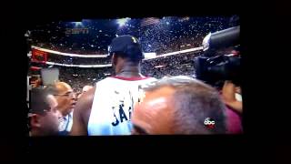 Miami Heat | 2013 NBA Final Champions | Final Seconds | Celebration