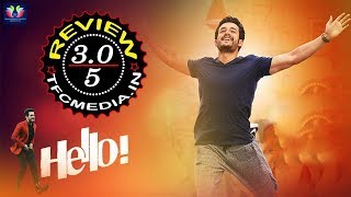 Akhil's Hello Movie Review And Rating || Akhil Akkineni || Kalyani Priyadarshan ||  Vikram Kumar