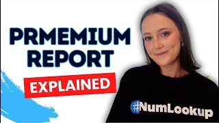 NumLookup's Premium Phone Report Explained