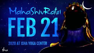 Sadguru Isha foundation Mahashivratri 2020 celebration invitation by sadguru.#MahaShivRatri2020