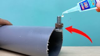 The manufacturer would never want you to know this! secret tricks with PVC pipes and super glue!