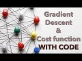 How machines learn to predict - Gradient Descent Cost function TUTORIAL