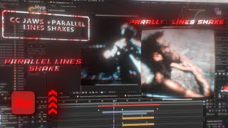 CC Jaws + Parallel Lines Shake Tutorial | After Effects