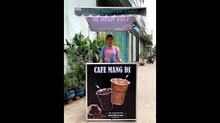 Xe cafe xếp gọn