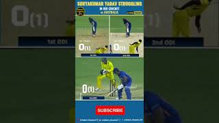 Suryakumar Yadav 3 Golden duck in 3 ODI match.. #shorts #cricket