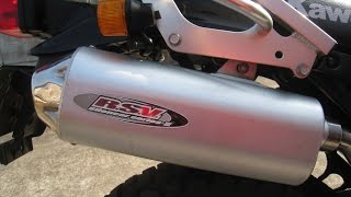 Kawasaki SUPER SHERPA 【R.S.V. Silencer Serles III】 exhaust note