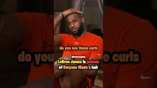 LeBron James is jealous of Dwyane Wade’s hair